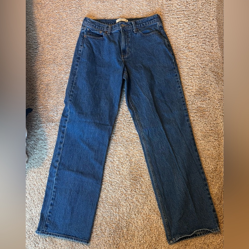 Abercrombie & Fitch Medium Blue Denim Jeans